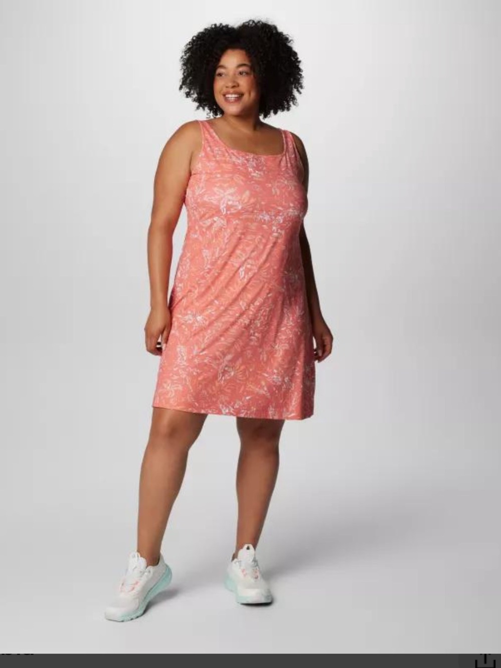 Columbia Coral Printed Sleeveless Sundress
